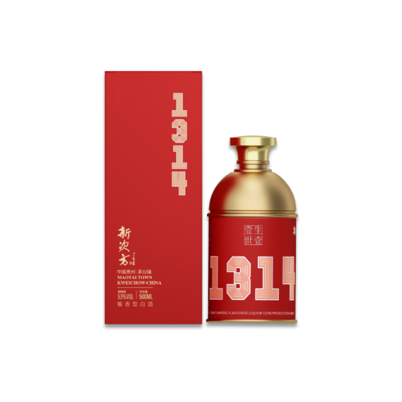婚禮定制酒--一生一世  1314